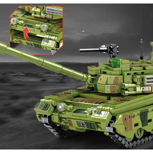 Load image into Gallery viewer, 615PCS MOC Military Type 96 Main Battle Tank Figure Model Toy Building Block Brick Gift Kids Compatible Lego
