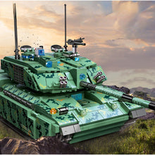 Load image into Gallery viewer, 1298PCS Military WW2 Challenger Ⅱ Main Battle Tank Model Toy Building Block Brick Gift Kids Compatible Lego
