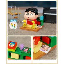 Load image into Gallery viewer, MOC Crayon Shinchan Toru Kazama Sakurada Comic Cartoon Figure Toy Model Building Block Brick Gift Kids Compatible Lego
