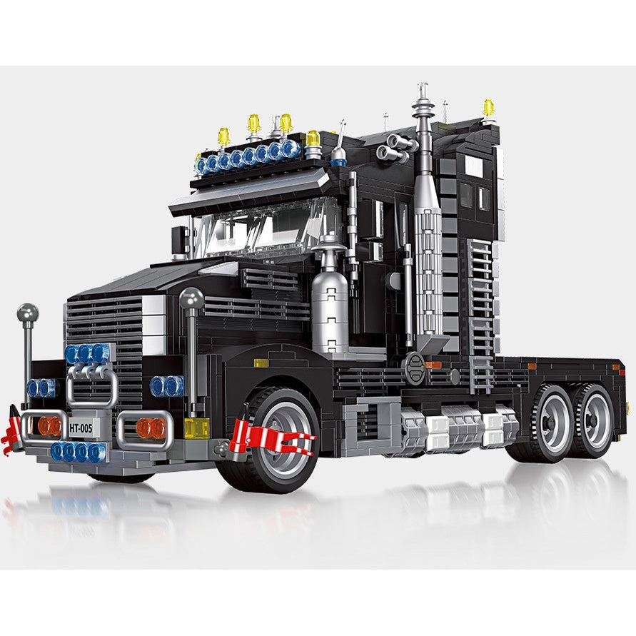 1545PCS MOC Large Heavy Container Truck Car Model Toy Building Block Brick Gift Kids Compatible Lego