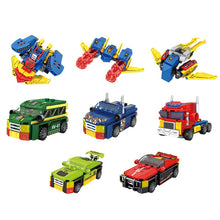 Load image into Gallery viewer, 766PCS MOC 8in1 Transformer Optimus Prime Mecha Model Toy Building Block Brick Gift Kids
