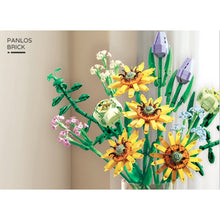 Load image into Gallery viewer, 975PCS Bouquet Flower Floral Model Toy Display Decoration Building Block Brick Gift Set

