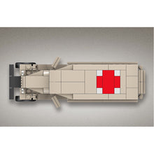 Load image into Gallery viewer, 334PCS Military WW2 GAZ-55 Ambulance Truck Figure Model Toy Building Block Brick Gift Kids Compatible Lego
