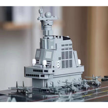 Load image into Gallery viewer, Military WW2 Large 003 PLA NAVY Fujian Aircraft Carrier Ship Model Toy Building Block Brick Gift Kids  1:450
