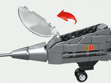 Load image into Gallery viewer, 400PCS Military J15 Air Fighter Plane Building Block Brick Figure Educational Toy Model Fully
