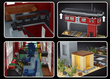Load image into Gallery viewer, 1809PCS MOC City Railway Train Signal Station Building Blocks Model Bricks Educational Toy Fully Compatible With Lego
