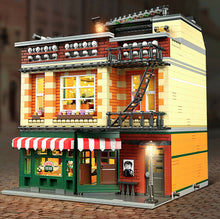 Load image into Gallery viewer, 4488PCS City MOC Cafe Apartment Building Blocks Educational Toy Model Bricks Fully Compatible With
