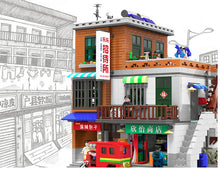 Load image into Gallery viewer, 2706PCS City Street Urban Village Chinese Building Block Brick Model MOC Fully Compatible With Lego
