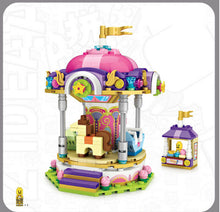 Load image into Gallery viewer, DIY Mini City Funfair Park Shop Store Restaurant Educational Toy Building Blocks Brick Gift Fully Compatible With Lego
