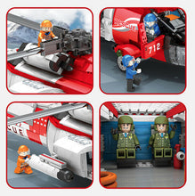 Load image into Gallery viewer, 1137PCS Military HH 60J Rescuer Helicopter Building Blocks Bricks Model Figures Fully Compatible With Lego
