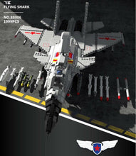 Load image into Gallery viewer, 1999PCS J15 Flying Shark Carrier Aircraft Fighter Building Block Brick Model Fully Compatible With Lego
