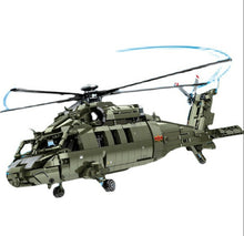 Load image into Gallery viewer, 1880PCS Military Static Z-20 Helicopter Building Blocks Bricks Figures Model Educational Toy Fully Compatible With Lego
