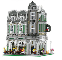 Load image into Gallery viewer, 3369PCS City Corner Coffee Cafe Shop Store Building Block Brick Figure Model Educational Toy Fully
