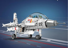 Load image into Gallery viewer, 366PCS J15 Flying Shark Carrier Aircraft Fighter Building Block Figure Educational Toy Model Fully
