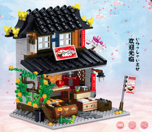 Load image into Gallery viewer, 603PCS MOC Mini Japanese Cuisine Ramen House Building Blocks Educational Toy Model Bricks Fully
