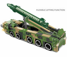 Load image into Gallery viewer, 1030PCS Military DF17 Ballistic Missile Truck Building Block Brick Model Figures Fully Compatible With Lego

