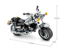 Load image into Gallery viewer, 249PCS Motorcycle Bike V Max Technic MOC Building Blocks Brick Model Educational Toy Fully Compatible With Lego
