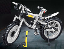 Load image into Gallery viewer, 229PCS MOC Mini White Bike Bicycle Building Blocks Bricks Model Educational Toy Fully
