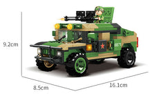 Load image into Gallery viewer, 341PCS Military Armored Off Road Car Vehicle Building Block Brick Model Figures Fully
