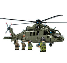 Load image into Gallery viewer, 1880PCS Military Static Z-20 Helicopter Building Blocks Bricks Figures Model Educational Toy Fully Compatible With Lego
