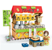 Load image into Gallery viewer, 227PCS City Street Japanese Fish Shop Store Figure Educational Toy Building Blocks Brick Fully Compatible With Lego
