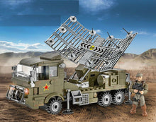 Load image into Gallery viewer, 438PCS Military Meter Wave Radar Truck Building Block Brick Figure Educational Toy Model Fully Compatible With Lego
