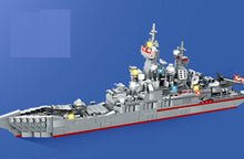 Load image into Gallery viewer, 778PCS Military USS Overlord Battleship Building Block Brick Figure Model Educational Toy Fully Compatible With Lego
