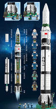 Load image into Gallery viewer, 2147PCS NASA Space CZ-1 Rocket Launcher Building Blocks Figure Educational Toy Model Set Fully Compatible With

