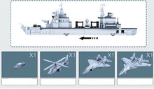 Load image into Gallery viewer, 497PCS Military Army Supply Vessel Ship 904B AOR Building Blocks Brick Model Educational Toy Fully Compatible With Lego
