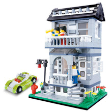 Load image into Gallery viewer, 480PCS City Street Apartment House Car Building Blocks Bricks Model Figures Educational Toys Fully Compatible With Lego
