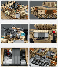 Load image into Gallery viewer, 1630PCS Military M1A2 Main Battle Tank Building Blocks Bricks Figure Educational Toy Model Fully Compatible With Lego
