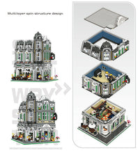Load image into Gallery viewer, 3369PCS City Corner Coffee Cafe Shop Store Building Block Brick Figure Model Educational Toy Fully
