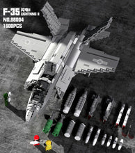 Load image into Gallery viewer, 1600PCS F35 Lighting II Carrier Aircraft Fighter Building Block Figure Educational Toy Model Fully Compatible With Lego

