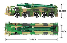 Load image into Gallery viewer, 1030PCS Military DF17 Ballistic Missile Truck Building Block Brick Model Figures Fully Compatible With Lego
