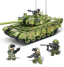 Load image into Gallery viewer, 1144PCS Military 99A Main Battle Tank Building Blocks Bricks Army Figures Model Fully Compatible With Lego
