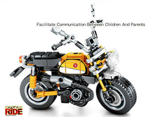 Load image into Gallery viewer, 221PCS Motorcycle Bike Monkey Technic MOC Building Block Brick Model Educational Toy Fully Compatible With Lego
