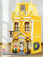Load image into Gallery viewer, 1295PCS MOC City Coffee Shop Building Blocks Model Bricks Figures Light Educational Toy Fully Compatible With Lego
