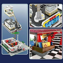 Load image into Gallery viewer, 2168PCS City Street Guitar Shop Building Blocks Bricks Educational Toy Model Set Light Fully Compatible With Lego
