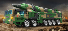 Load image into Gallery viewer, 600PCS Military DF-26 Ballistic Missile Truck Building Block Brick Model Figures Fully Compatible With Lego
