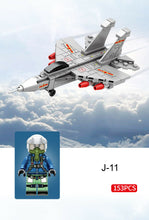 Load image into Gallery viewer, 1226PCS Military 8 in 1 J15 Air Fighter Building Block Bricks Figures Educational Toy Model Fully Compatible With Lego
