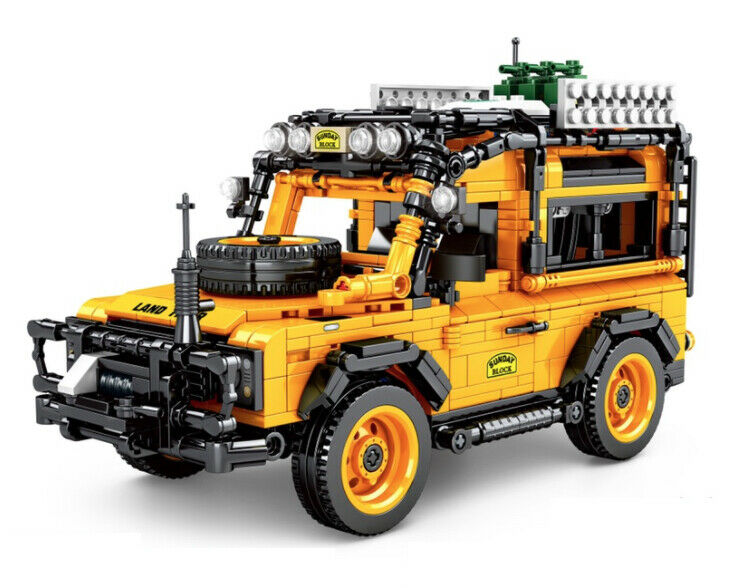 1053PCS MOC Technic Defender 90 Off Road SUV Car Building Blocks Bricks Model Fully Compatible With Lego