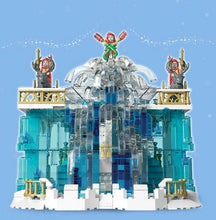 Load image into Gallery viewer, 1159PCS Girl Town Snow Castle Falls Fairy Tales Building Block Brick Model Educational Toy Fully Compatible With Lego
