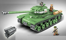 Load image into Gallery viewer, 1068PCS Military Heavy Tank Model Building Blocks Brick WW2 Soldier Figures Educational Toys Fully Compatible With Lego
