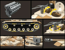 Load image into Gallery viewer, 721PCS Sturmgeschütz III Tank Model Building Blocks Brick WW2 Soldier Figure Educational Toy Fully
