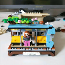 Load image into Gallery viewer, 1753PCS City Subway Train Station Shanghai Building Blocks Bricks Figures Model Fully Compatible With Lego

