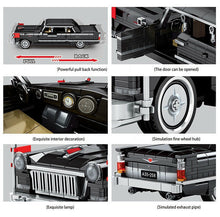 Load image into Gallery viewer, 773PCS Technic Hongqi HQ CA72 Classic Vintage Car Building Block Brick Model Fully Compatible With Lego
