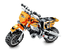 Load image into Gallery viewer, 180PCS Motorcycle Bike Finger Technic MOC Building Blocks Bricks Model Educational Toy Fully Compatible With Lego
