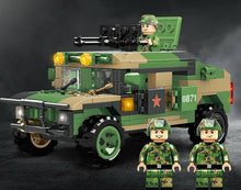 Load image into Gallery viewer, 341PCS Military Armored Off Road Car Vehicle Building Block Brick Model Figures Fully
