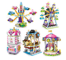 Load image into Gallery viewer, DIY Mini City Funfair Park Shop Store Restaurant Educational Toy Building Blocks Brick Gift Fully Compatible With Lego
