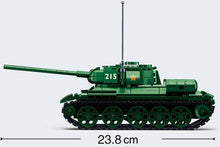 Load image into Gallery viewer, 497PCS Military T34 85 215 Tank Building Block Brick Figures Model Educational Toy Fully
